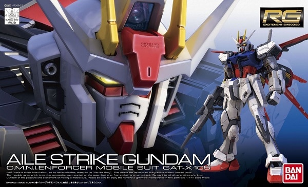 Gundam Seed 1/144 Real Grade Aile Strike Gundam