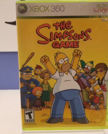 The Simpsons Game Front Cover