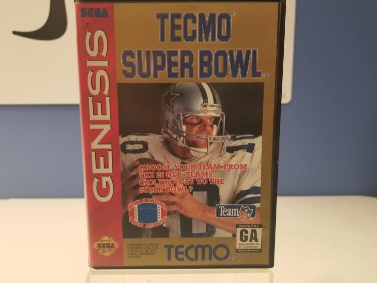 Tecmo Super Bowl Front Cover