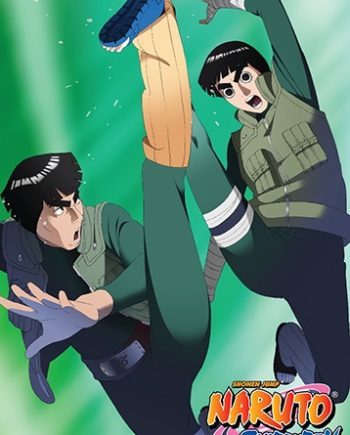Rock Lee and Mighty Guy Wall Scroll