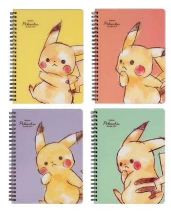 Pokemon Clear Spiral Notebook