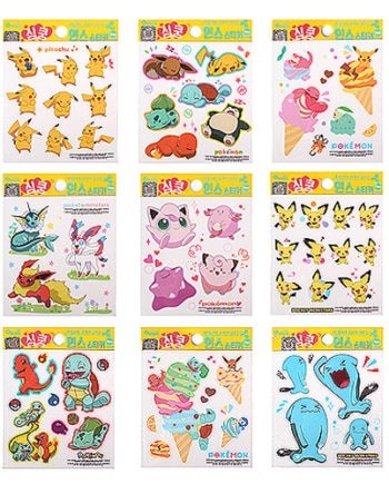 Pokemon Trendy Stickers Pose 1