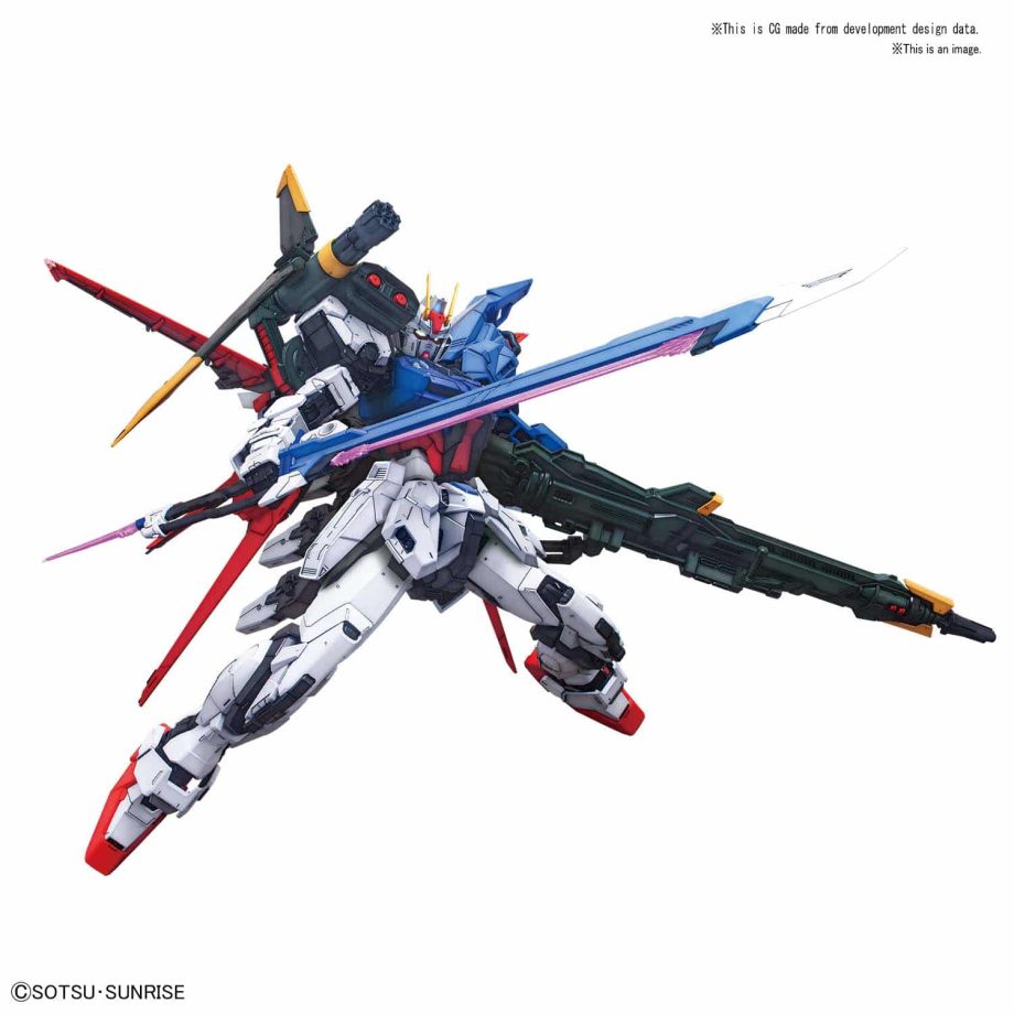 Perfect Grade Perfect Strike Gundam Pose 1