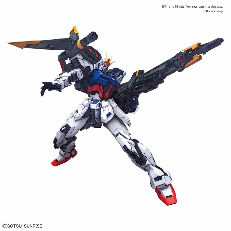 Perfect Grade Perfect Strike Gundam Pose 2