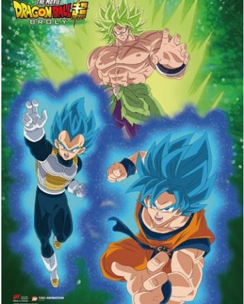 Super Broly Group Wall Scroll