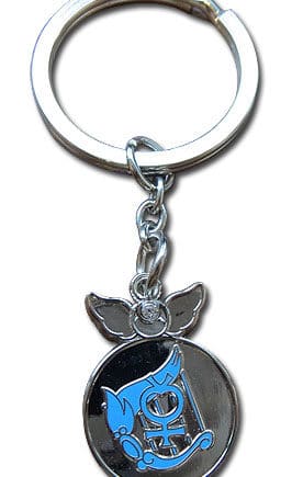 Sailor Mercury Change Rod Metal Keychain
