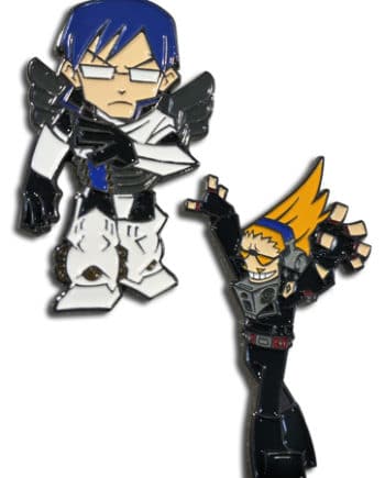 Tenya & Present Mic Pin Set