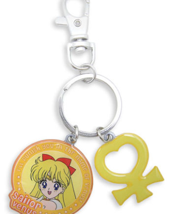 Sailor Venus & Symbol Metal Keychain