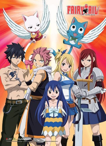 Fairy Tail: Group Wall Scroll