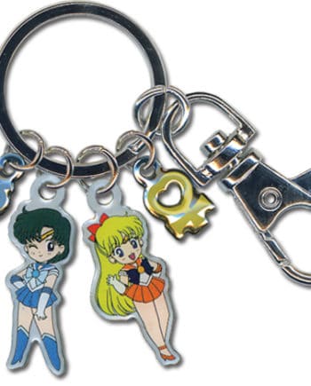 Sailor Mercury & Sailor Saturn Venus Keychain