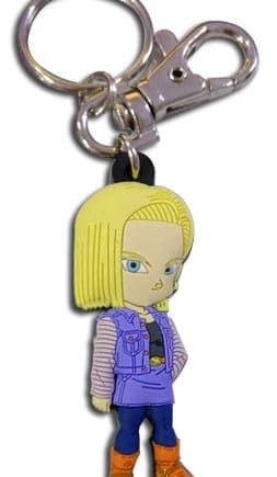 Android 18 PVC Keychain