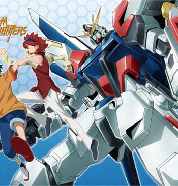Gundam Build Fighters: Group Wall Scroll