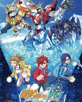 Gundam Build Fighters Try: Key Art Wall Scroll