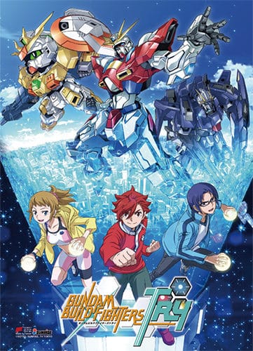 Gundam Build Fighters Try: Key Art Wall Scroll