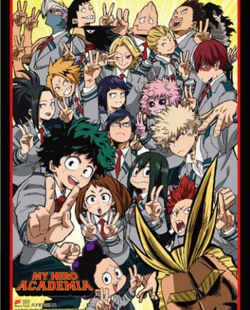 My Hero Academia: Class Group Wall Scroll