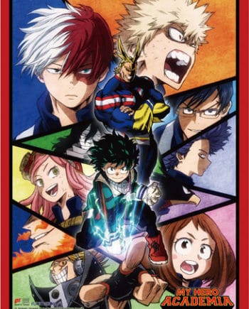 My Hero Academia: Key Art Wall Scroll