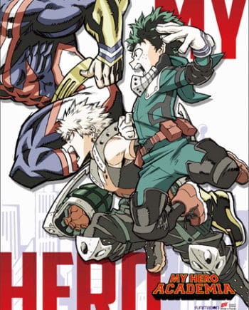 My Hero Academia: Key Art Wall Scroll Version 2