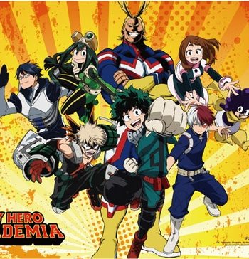 My Hero Academia: Group Wall Scroll Version 2