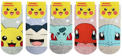 Pokemon Face Star Socks Pose 1