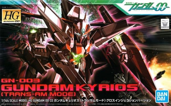 High Grade Gundam Kyrios Trans-Am Mode Box