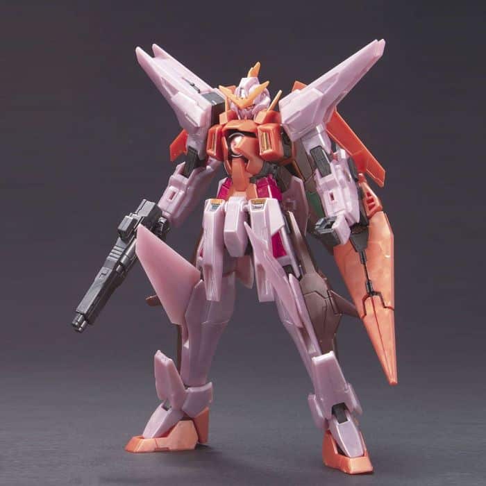 High Grade Gundam Kyrios Trans-Am Mode Pose 1