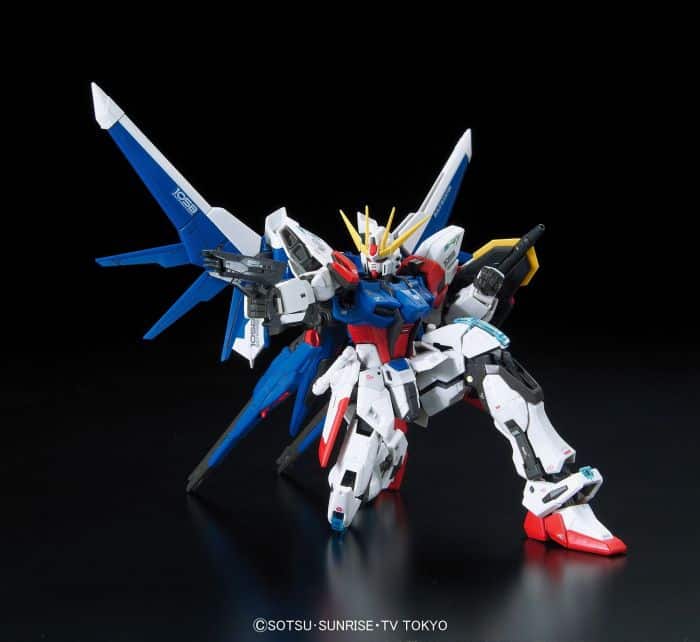 Real Grade Build Strike Gundam Full Package Pose 2