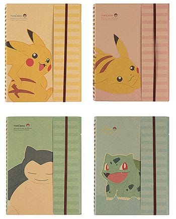 Pokemon Vintage Notebook Pose 1
