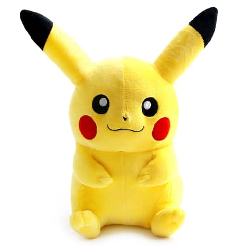Happy Pikachu Plushie Pose 1