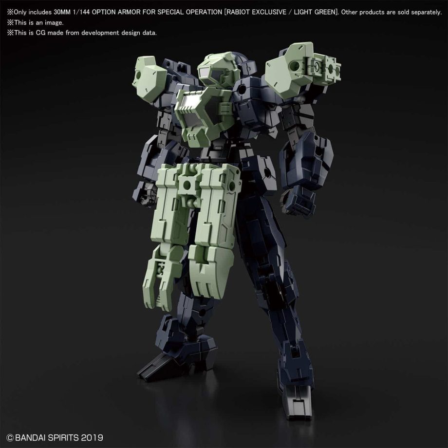 Rabiot Light Green Option Armor for Special Operations Pose 2