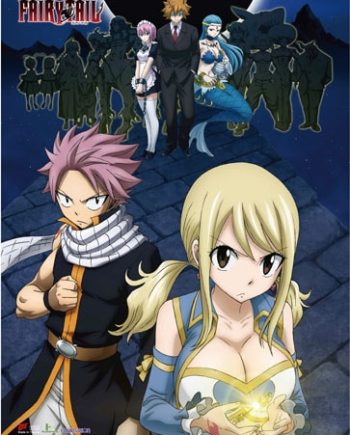 Fairy Tail S7 Group 2 Wall Scroll Pose 1
