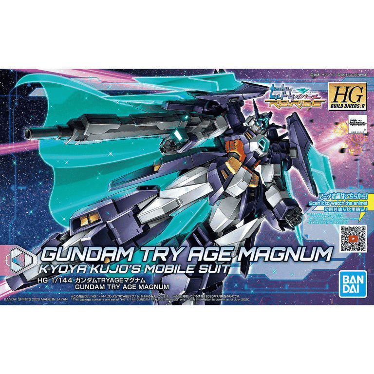 Gundam Build Divers 1/144 High Grade Gundam Try Age Magnum Box