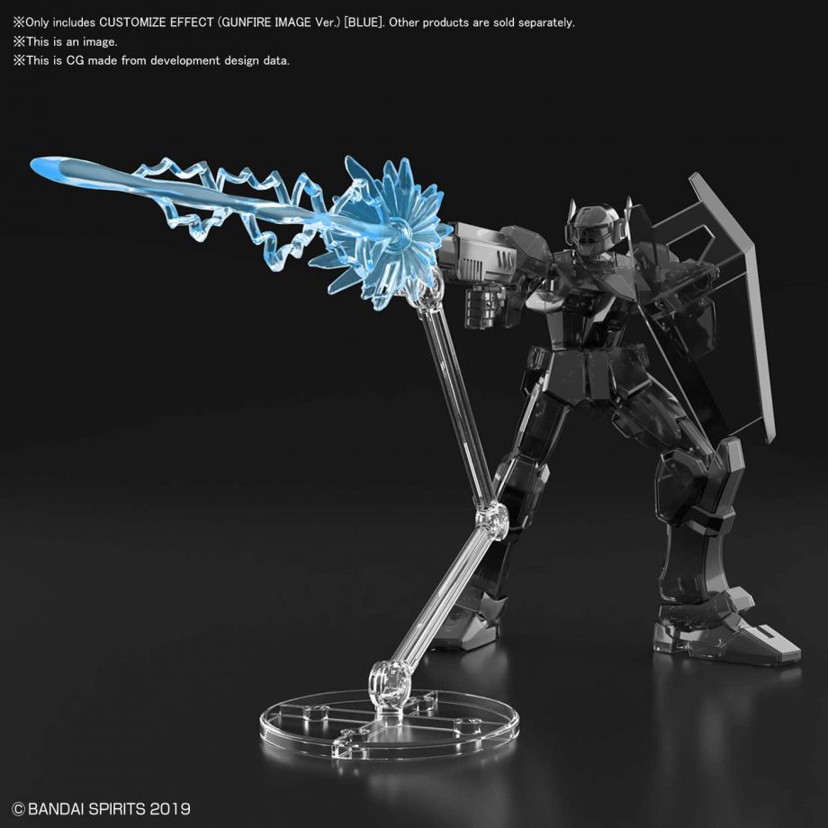 Customize Effect Gunfire Image Ver Blue Pose 1