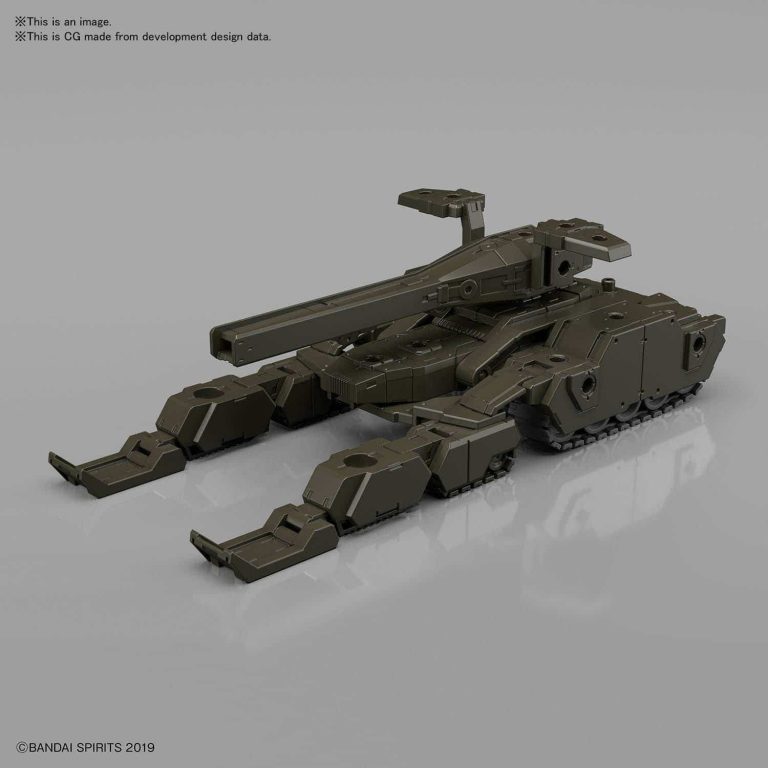 Extended Armament Vehicle Tank Olive Drab Pose 1