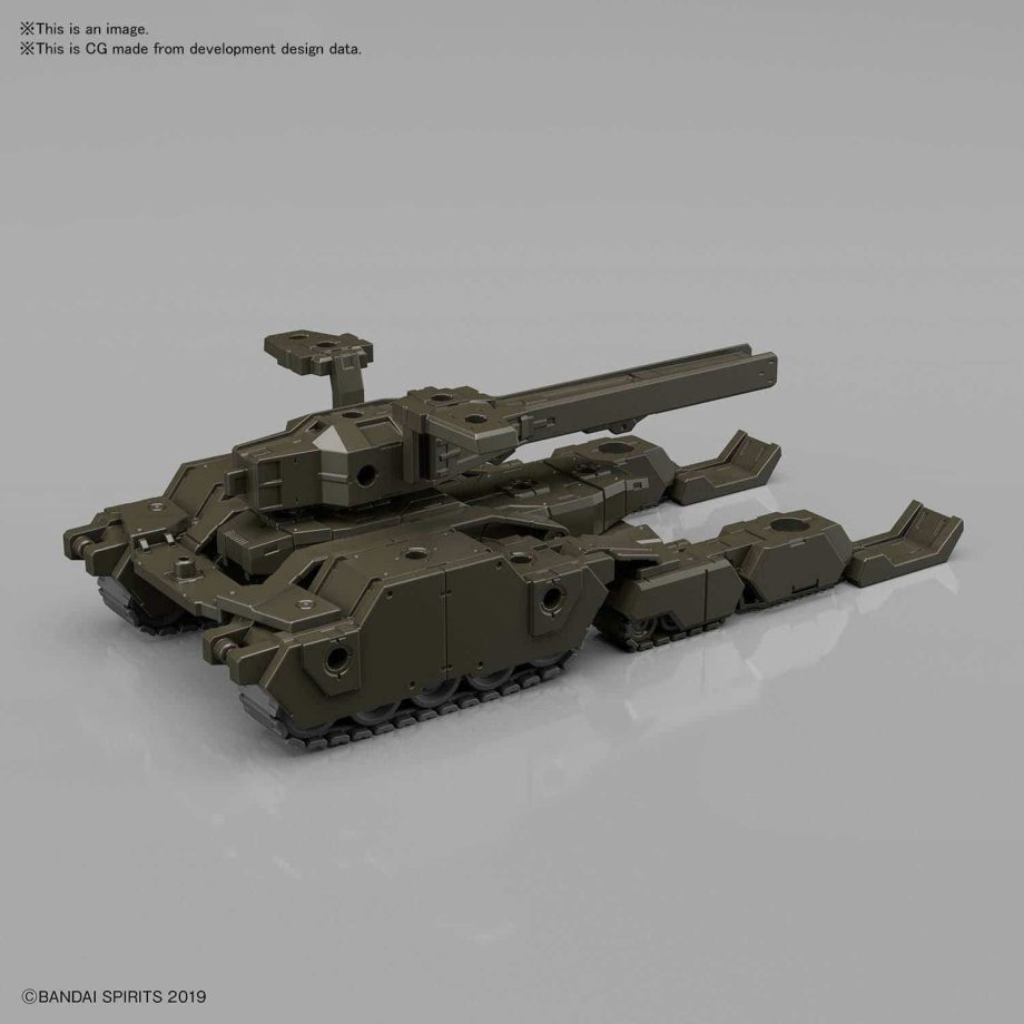 Extended Armament Vehicle Tank Olive Drab Pose 2