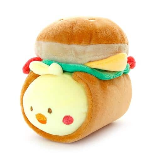 Chickiroll Burger Plush Pose 1