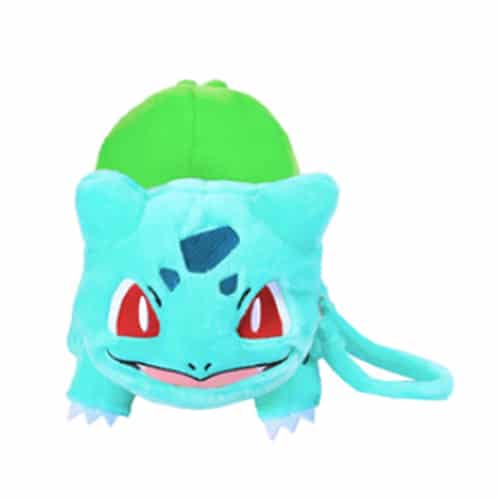 Bulbasaur Plush with Pouch Pose 1