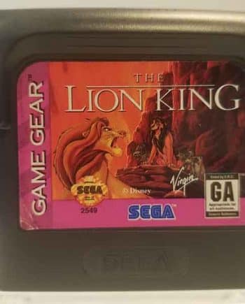 Sega Game Gear: The Lion King