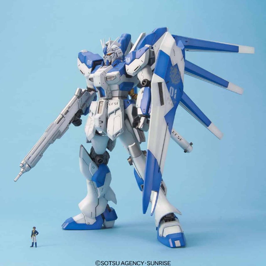 Master Grade RX-93 Hi-Nu Gundam Pose 1
