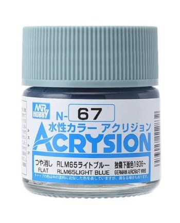 Mr. Color Acrysion Semi Gloss RLM65 Light Blue N67