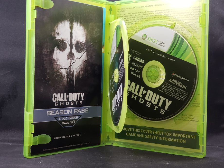 Call Of Duty Ghosts Discs