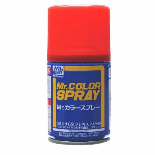 Mr. Color Spray Semi Gloss Character Red S108