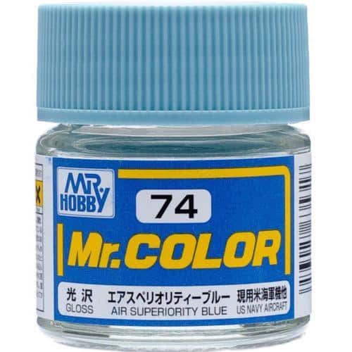 Mr. Color Gloss Air Superiority Blue C74
