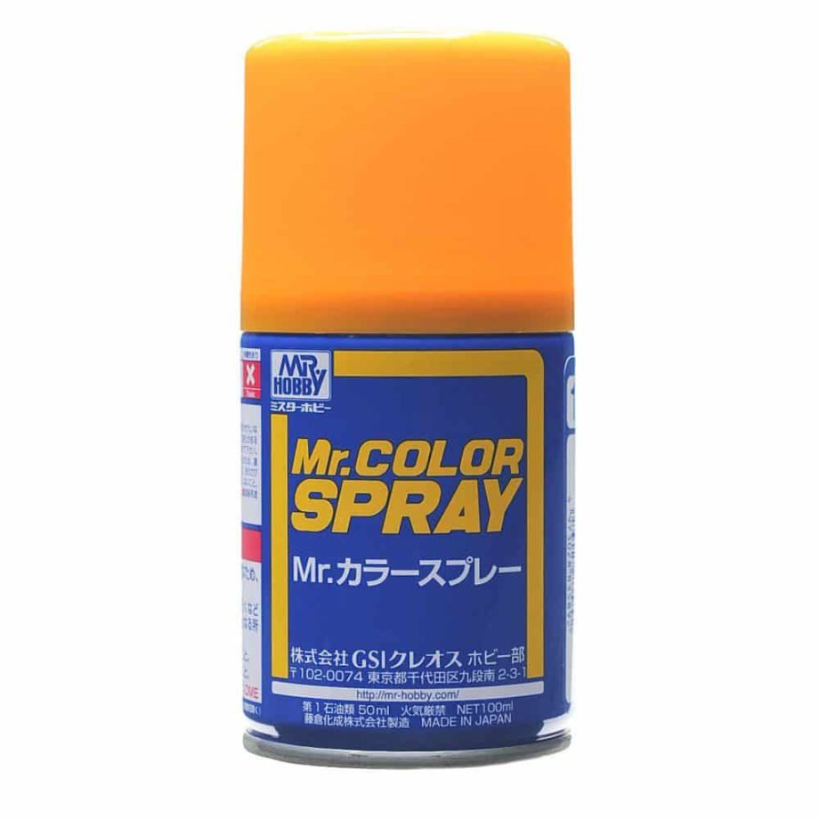 Mr. Color Spray Semi Gloss Character Yellow S109