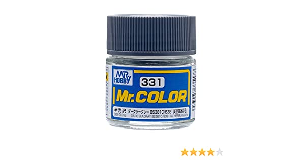 Mr. Color Semi Gloss Dark Seagray BS381C/638 C331