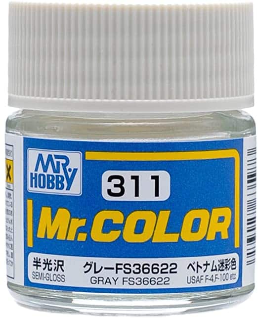 Mr. Color Semi Gloss Gray FS36622 C311