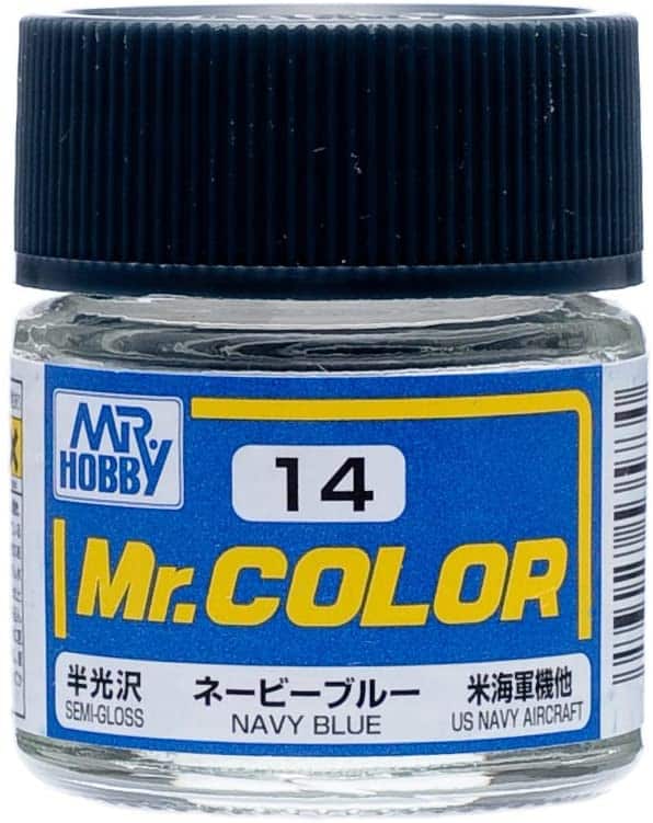 Mr. Color Semi Gloss Navy Blue C14