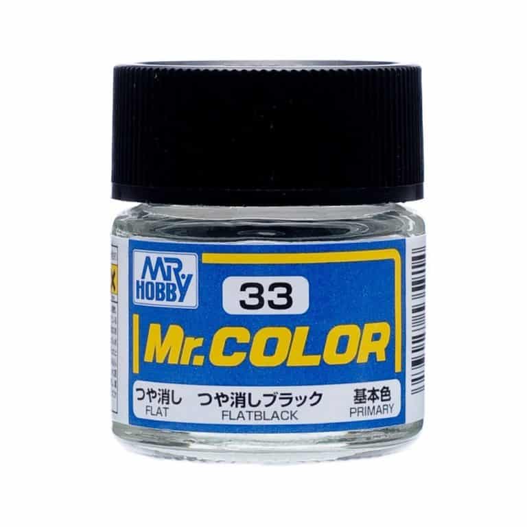 Mr. Color Flat Black C33