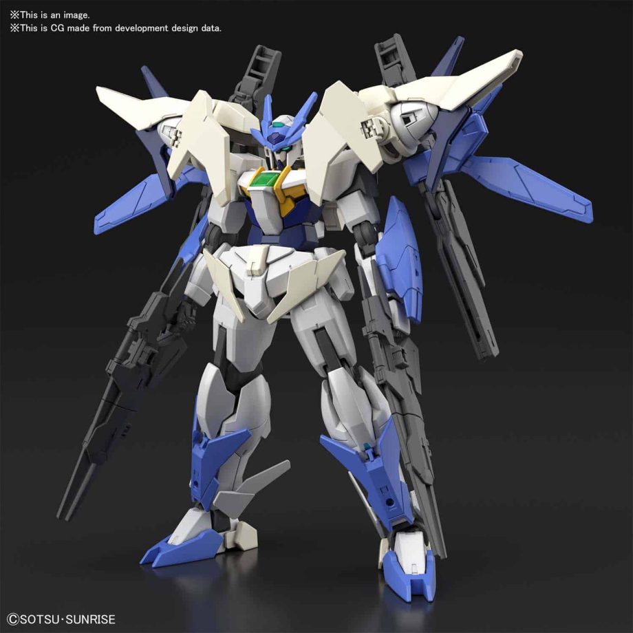 High Grade 00 Gundam Type New MS Pose 1