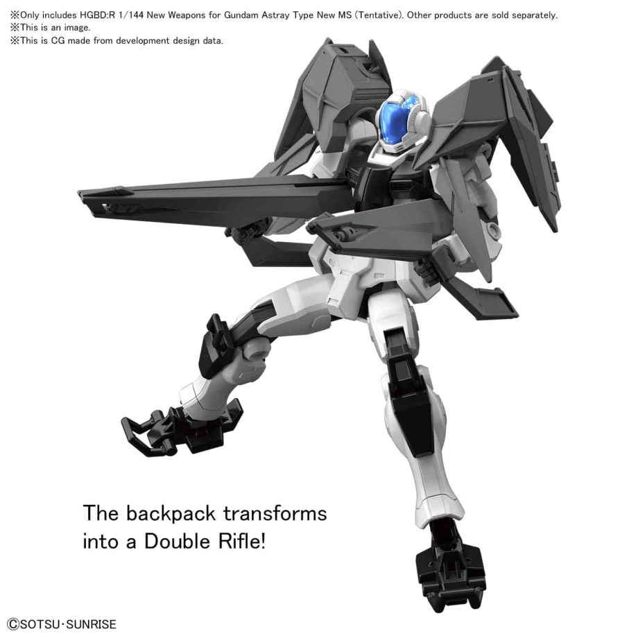 High Grade Gundam Astray New Type Armament Pose 2