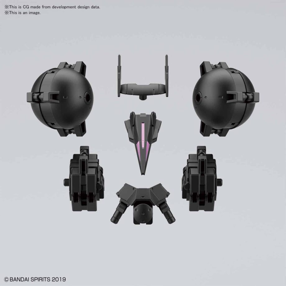 Cielnova Option Armor For High Mobility Black Pose 4